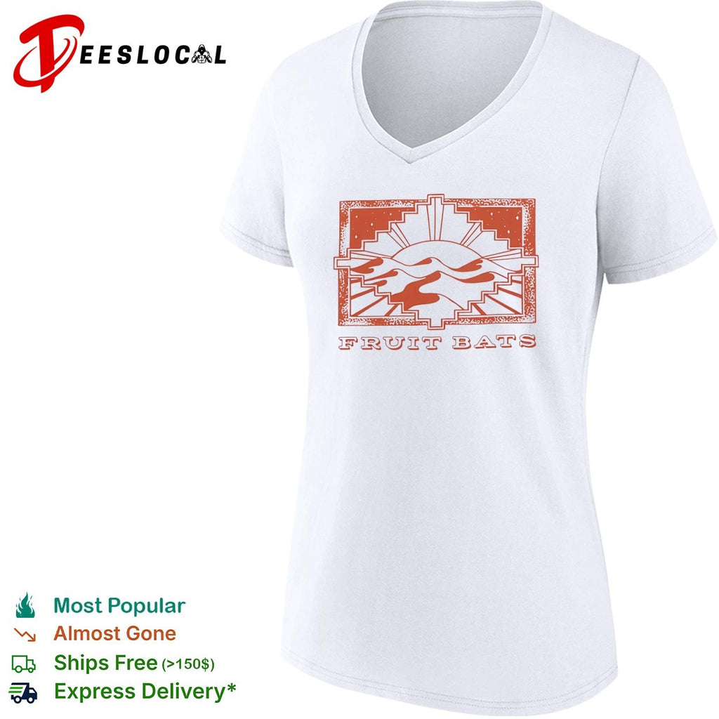 Fruit Bats Band Sun Desert Landscape Art shirt