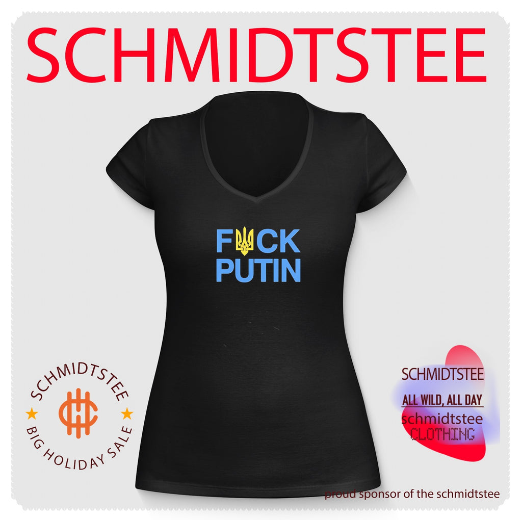 Fuck Putin Tryzub Ukraina flag shirt