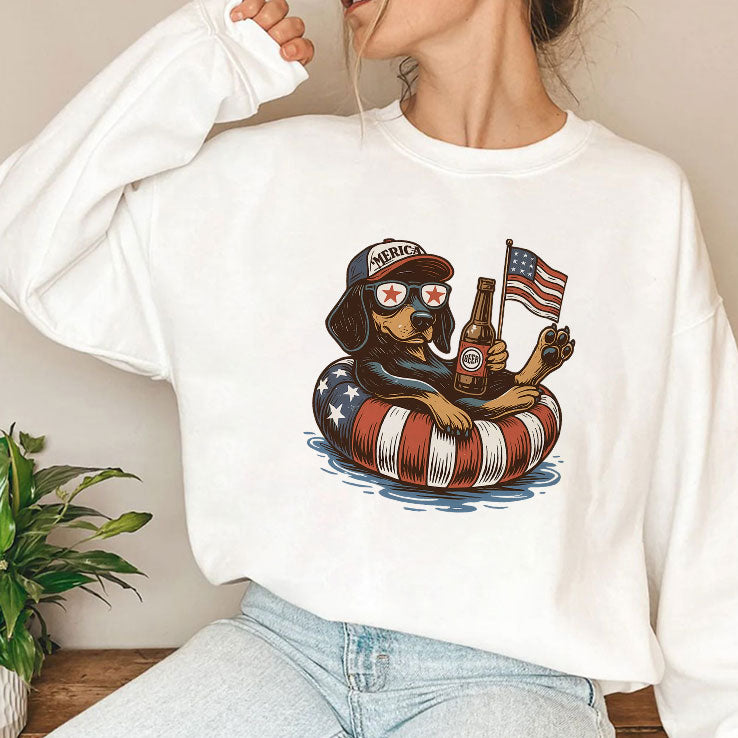 Funny 4th Of July Dachshund T Shirt