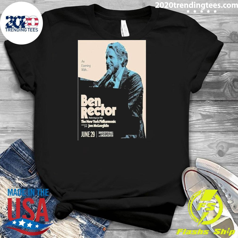 Funny Ben Rector New York Philharmonic June 29 2026 Poster Shirt