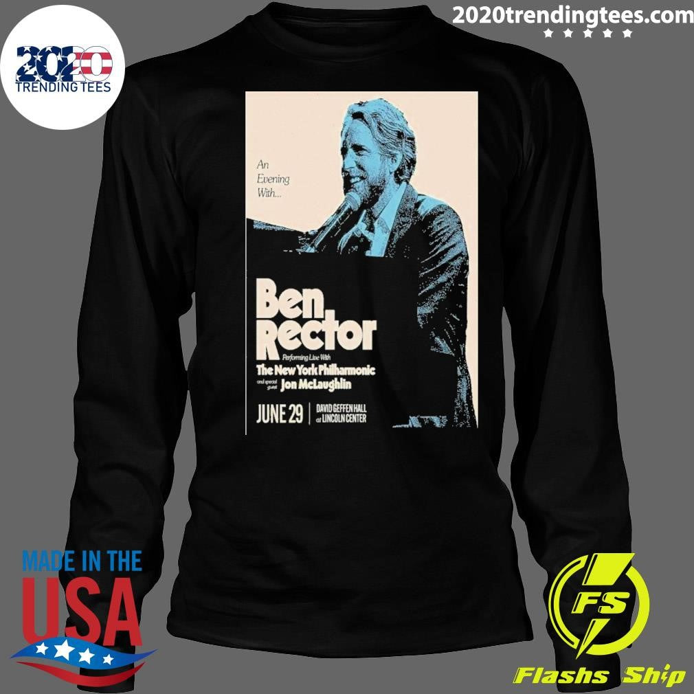 Funny Ben Rector New York Philharmonic June 29 2026 Poster Shirt