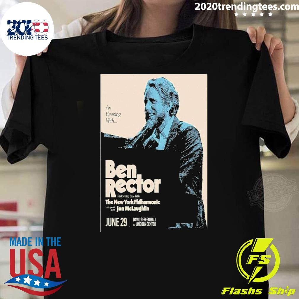 Funny Ben Rector New York Philharmonic June 29 2026 Poster Shirt
