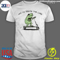 Funny Frog Off To Praise The Lord Bible Study Shirt