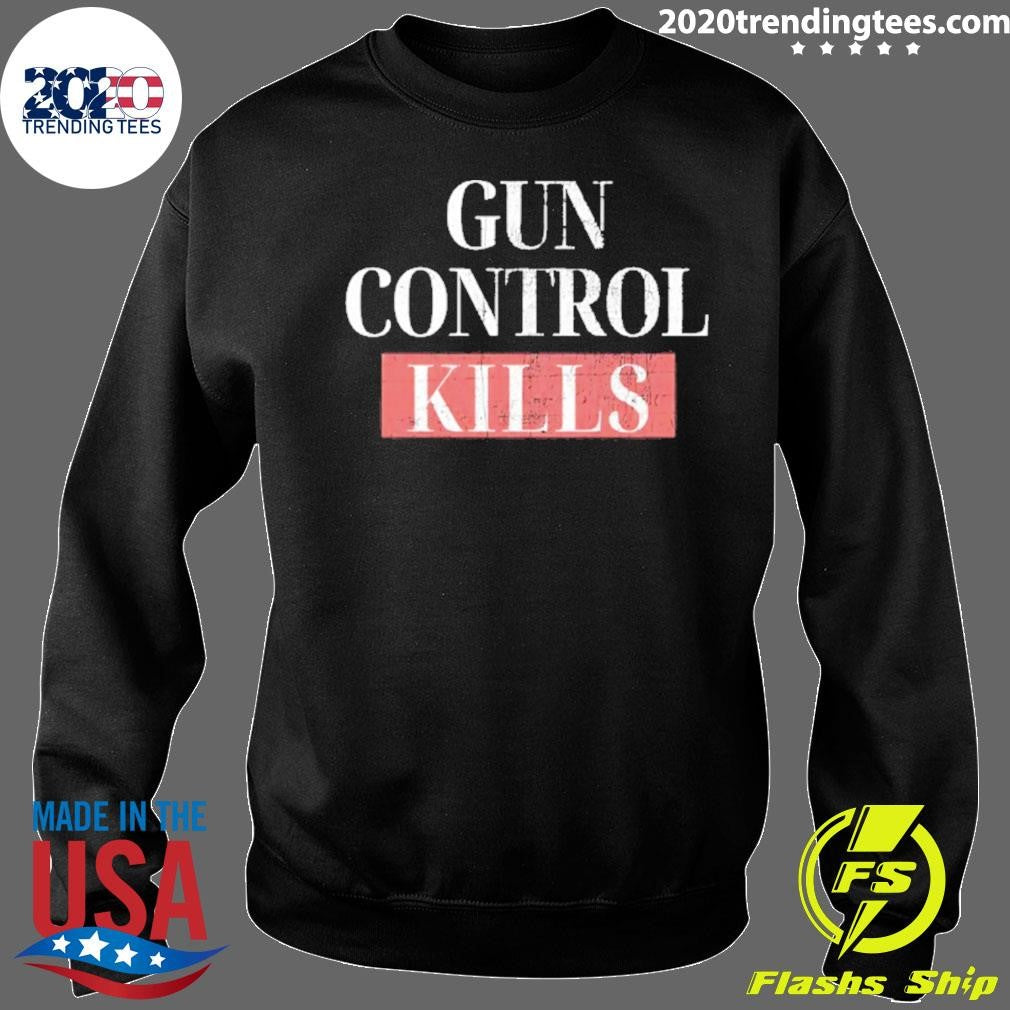 Funny Gun Control Kills Vintage Shirt