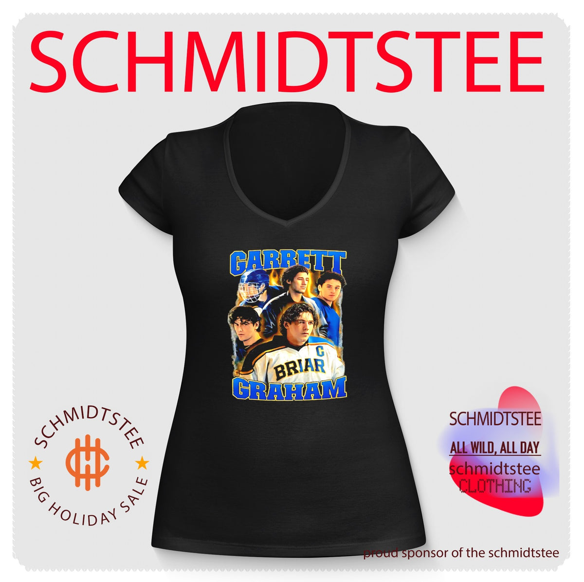 G-Graham Garrett Graham Briar hockey graphic shirt