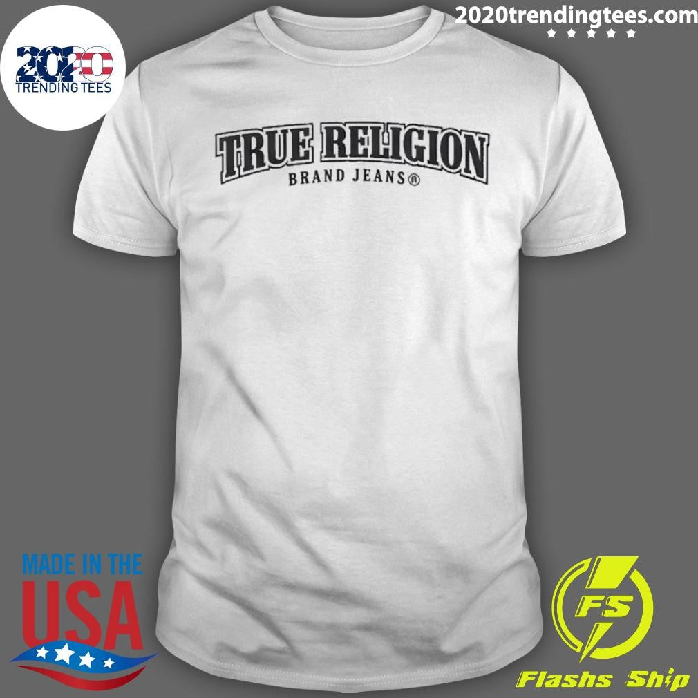 G Marshawn Lynch Euphoria True Religion Men’s Relaxed Over Painted Shirt