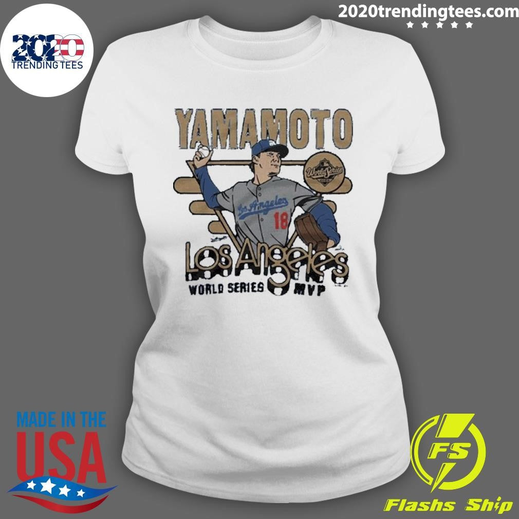 Yoshinobu Yamamoto Los Angeles Dodgers World Series MVP 2026 Tee Shirt