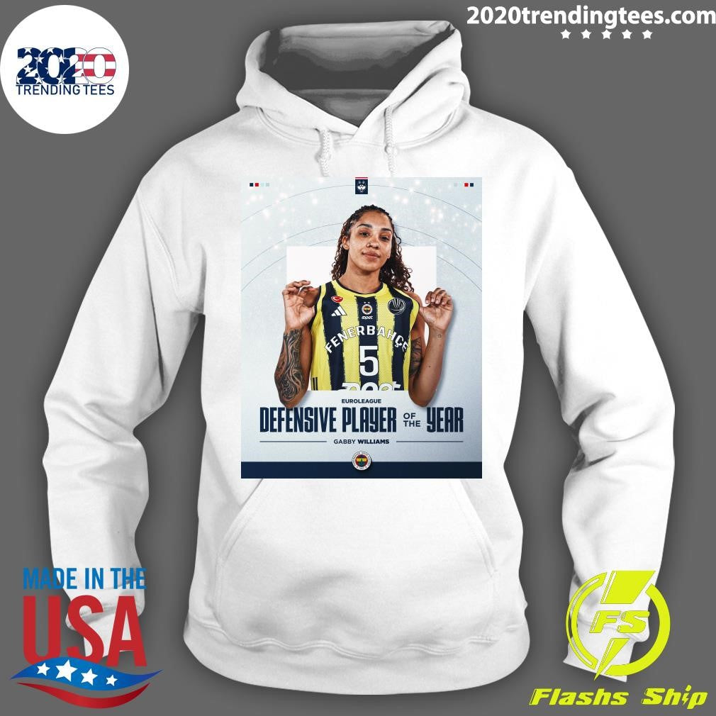 Gabby Williams is the #EuroLeagueWomen Defensive Player of the Year Shirt