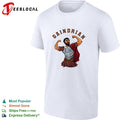 Gaindrian muscle arm posing shirt