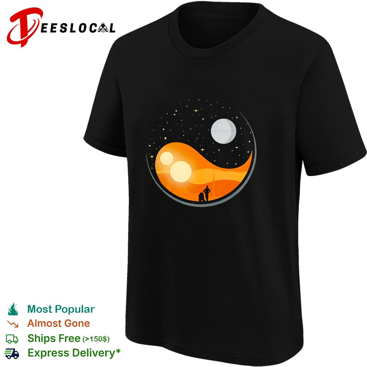 Galactic Balance graphic shirt