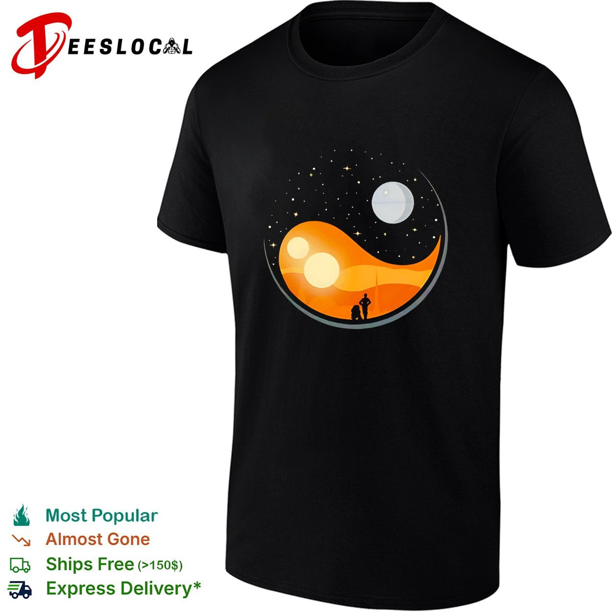 Galactic Balance graphic shirt