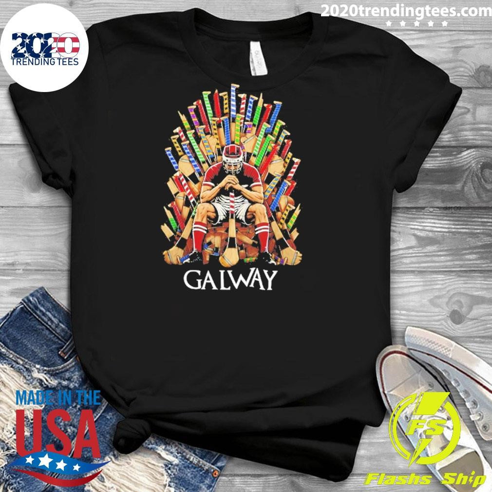 Game Of Hurls Galway Graphic Shirt