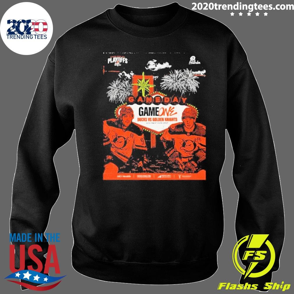Gameday Round 2 Game One Vegas Golden Knights Vs Anaheim Ducks Shirt