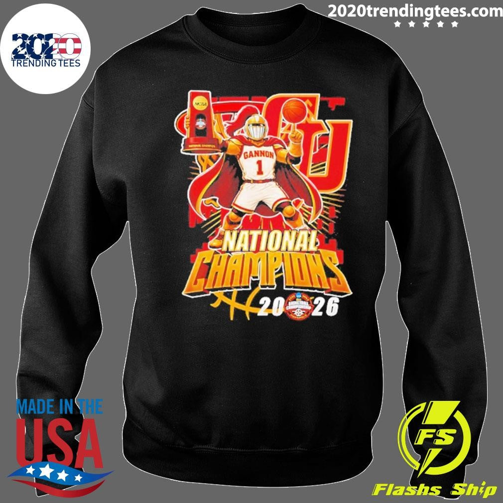 Gannon Golden Knights 2026 National Champions Mascot Shirt