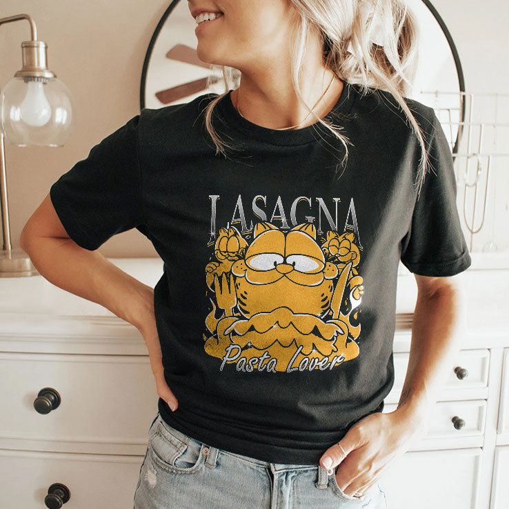 Garfield Lasagna Pasta Lover T Shirt