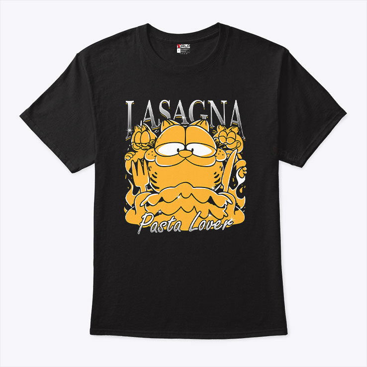 Garfield Lasagna Pasta Lover T Shirt