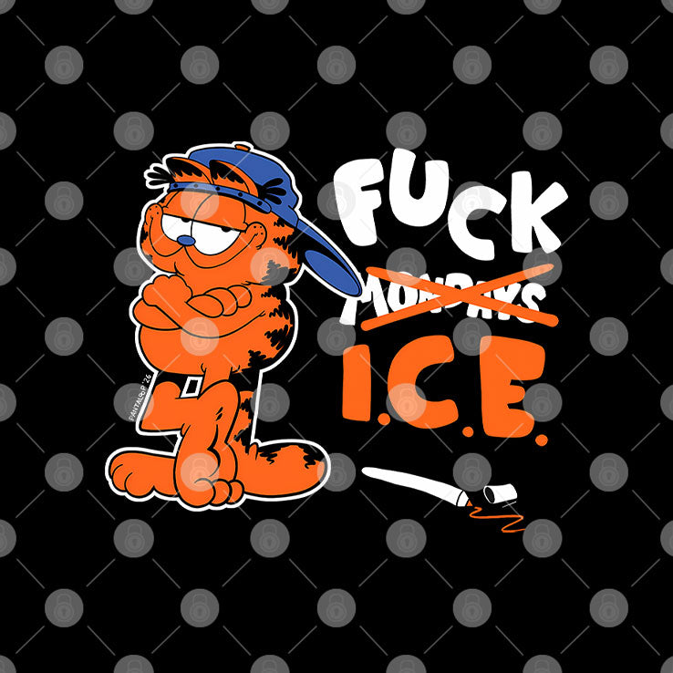 Garfield Says Fuck ICE Shirt