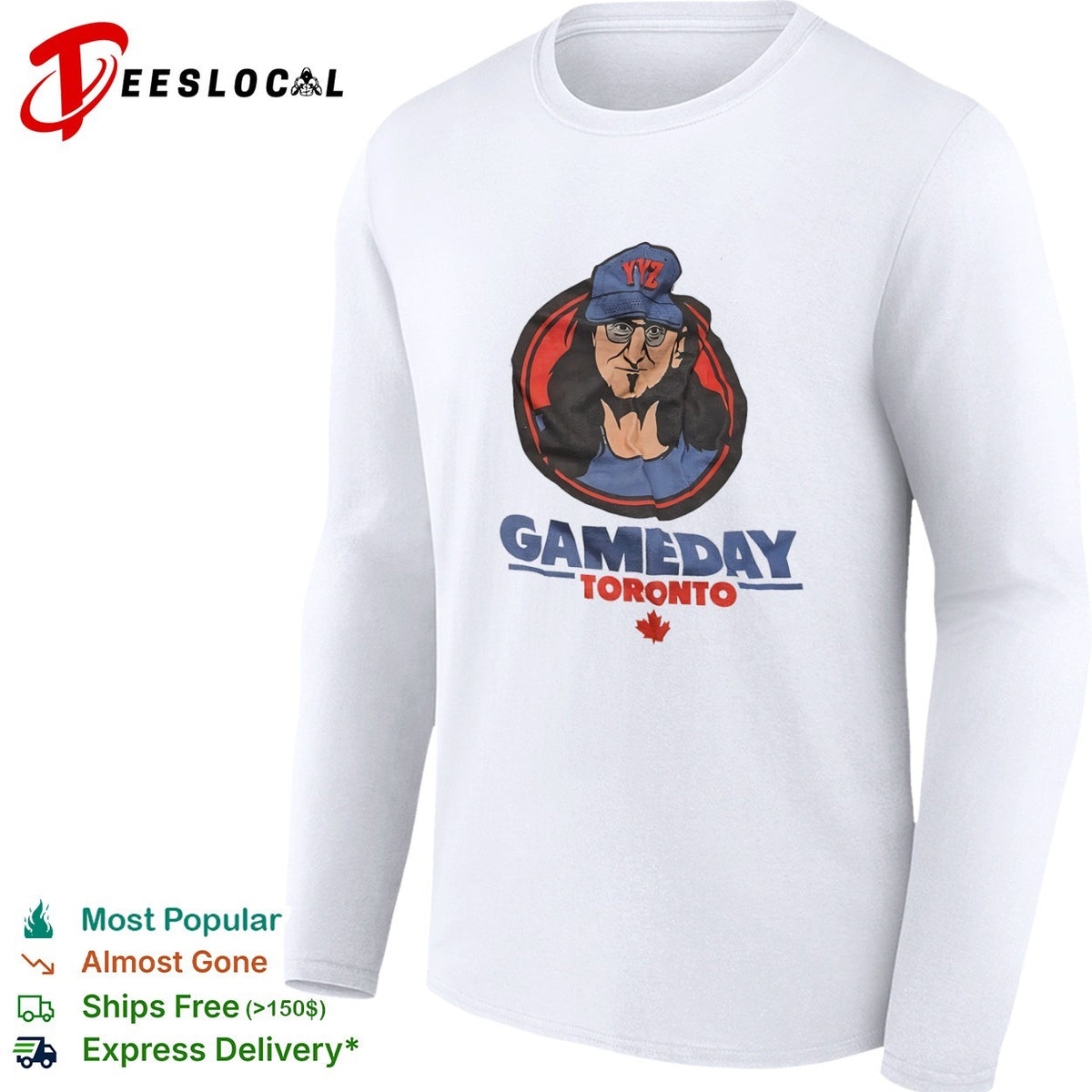 Geddy Lee Toronto Rush YYZ Gameday Toronto shirt