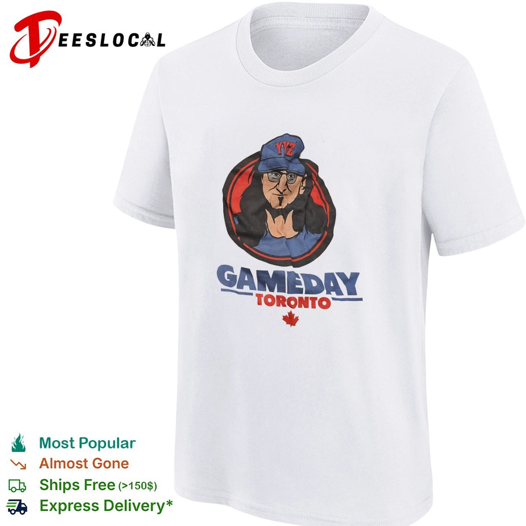 Geddy Lee Toronto Rush YYZ Gameday Toronto shirt
