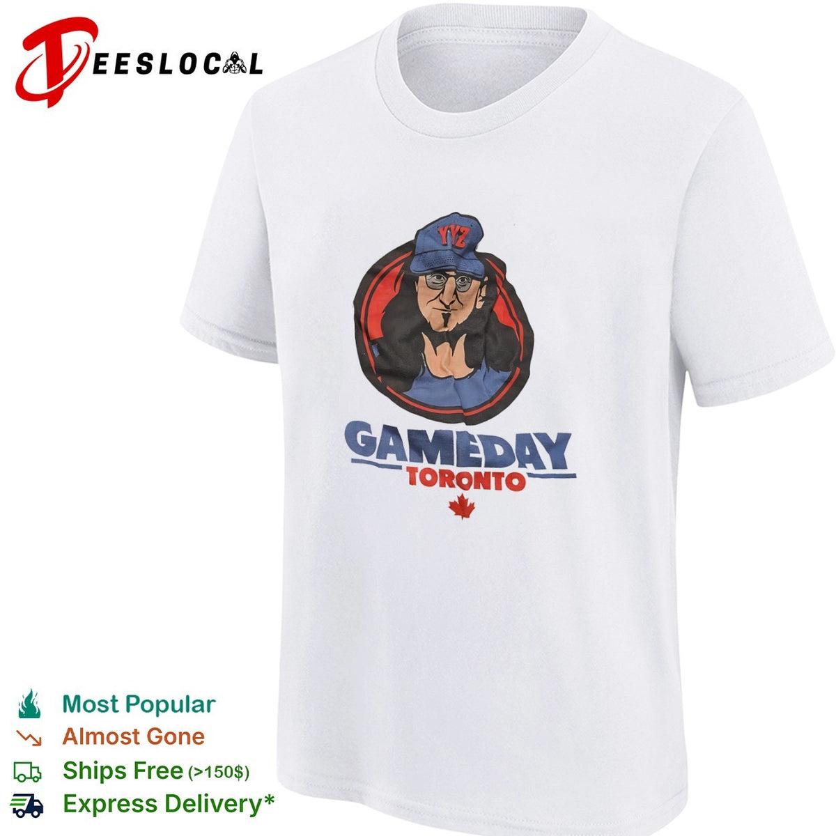 Geddy Lee Toronto Rush YYZ Gameday Toronto shirt