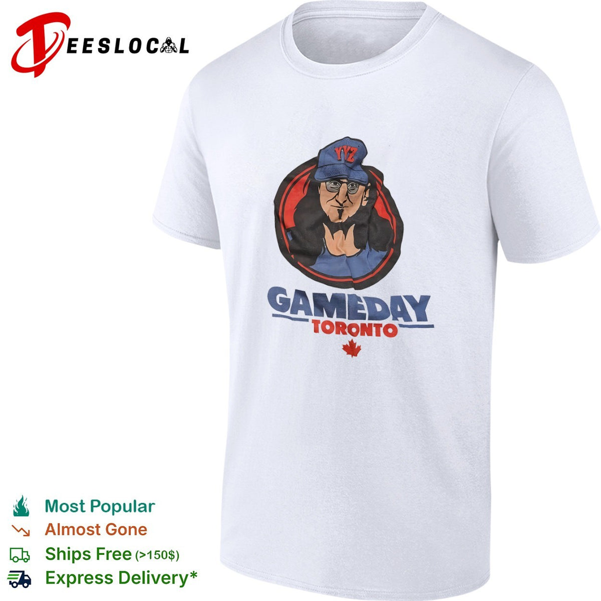 Geddy Lee Toronto Rush YYZ Gameday Toronto shirt