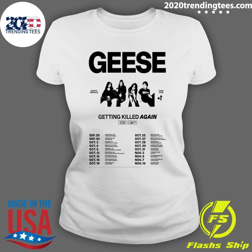 Geese North America Tour 2026 T-Shirt