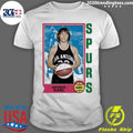 George Karl Guard Legendary History Card San Antonio Spurs Shirt