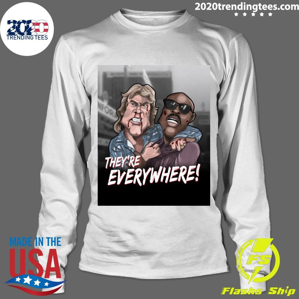 George Nada and Frank Armitage They’re Everywhere Shirt