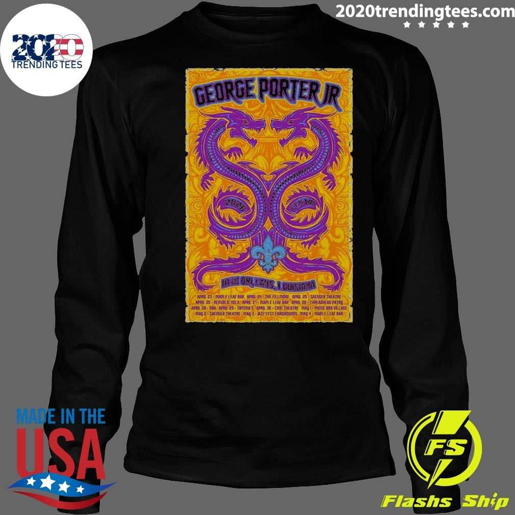 George Porter JR. 2026 Jazz Fest in New Orleans LA Shirt