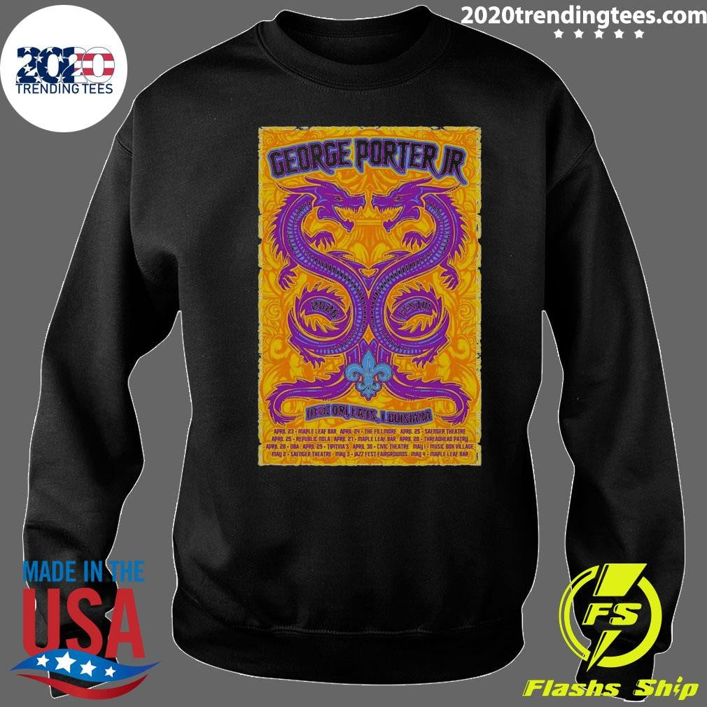 George Porter JR. 2026 Jazz Fest in New Orleans LA Shirt