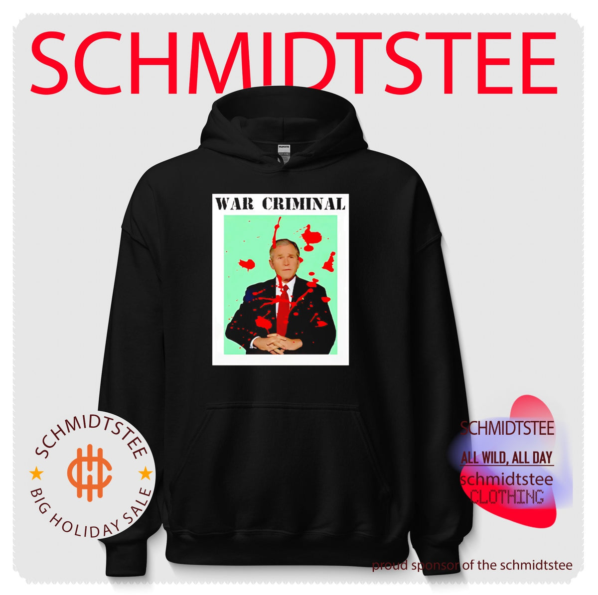 George W. Bush War Criminal Shirt