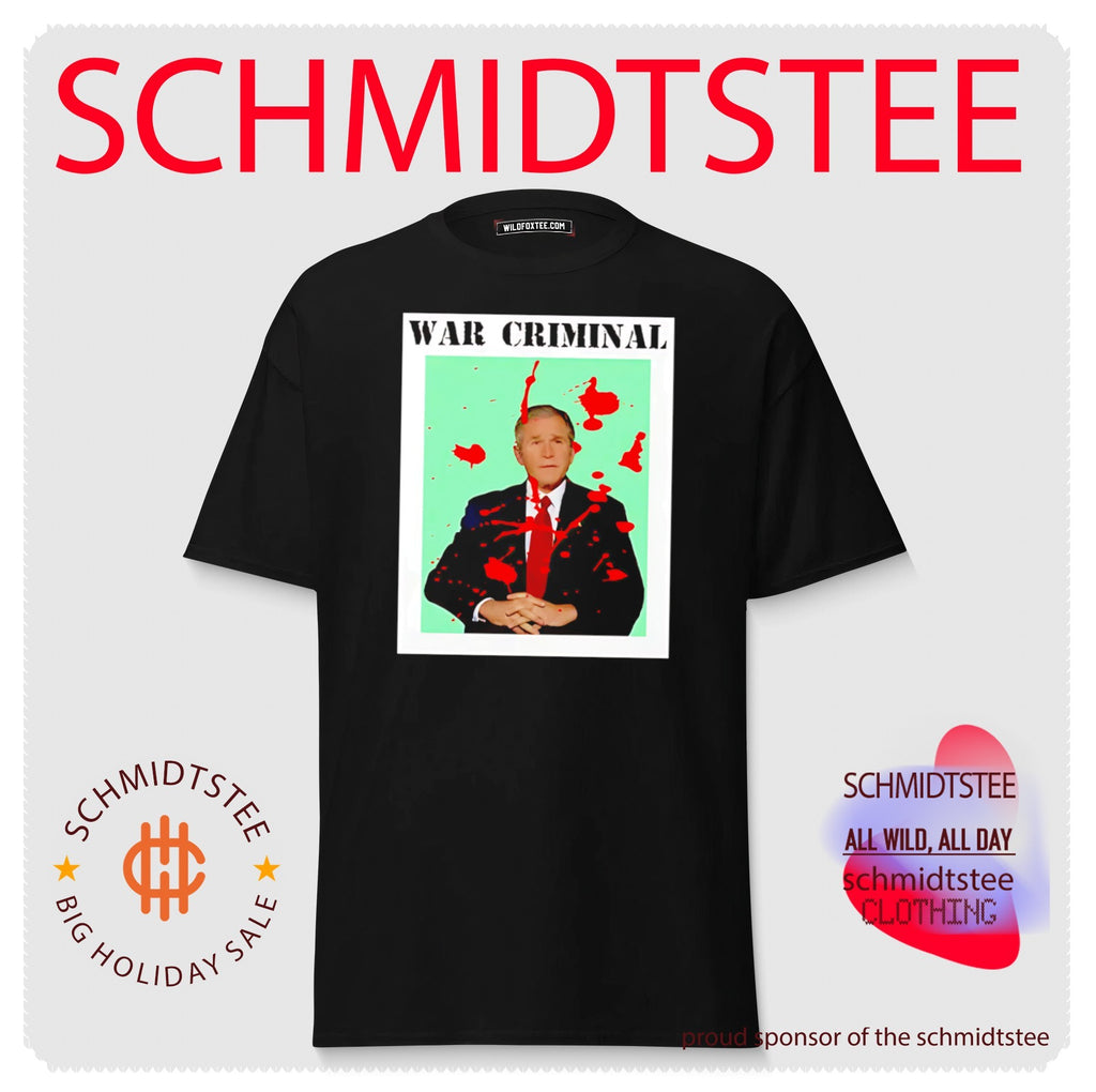 George W. Bush War Criminal Shirt