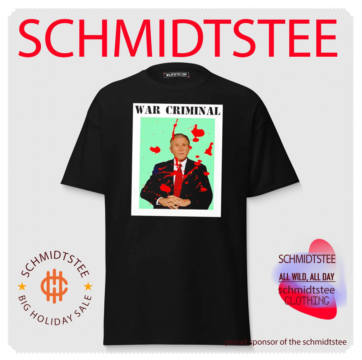 George W. Bush War Criminal Shirt