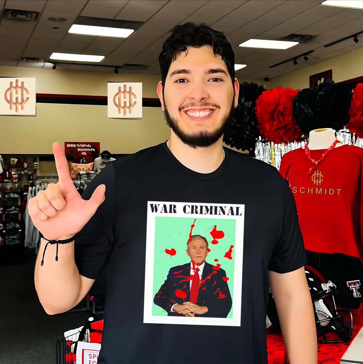 George W. Bush War Criminal Shirt