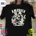 George Washington Lincoln Playing Guitar 250 Years Shirt