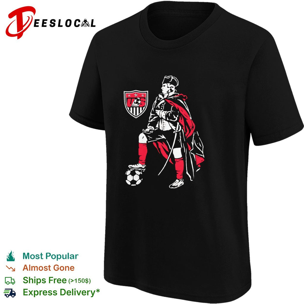 George Washington US Soccer Federation shirt