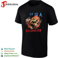 George Washington WTF is a Kilometer American Eagle Patriotic Freedom Military shirt