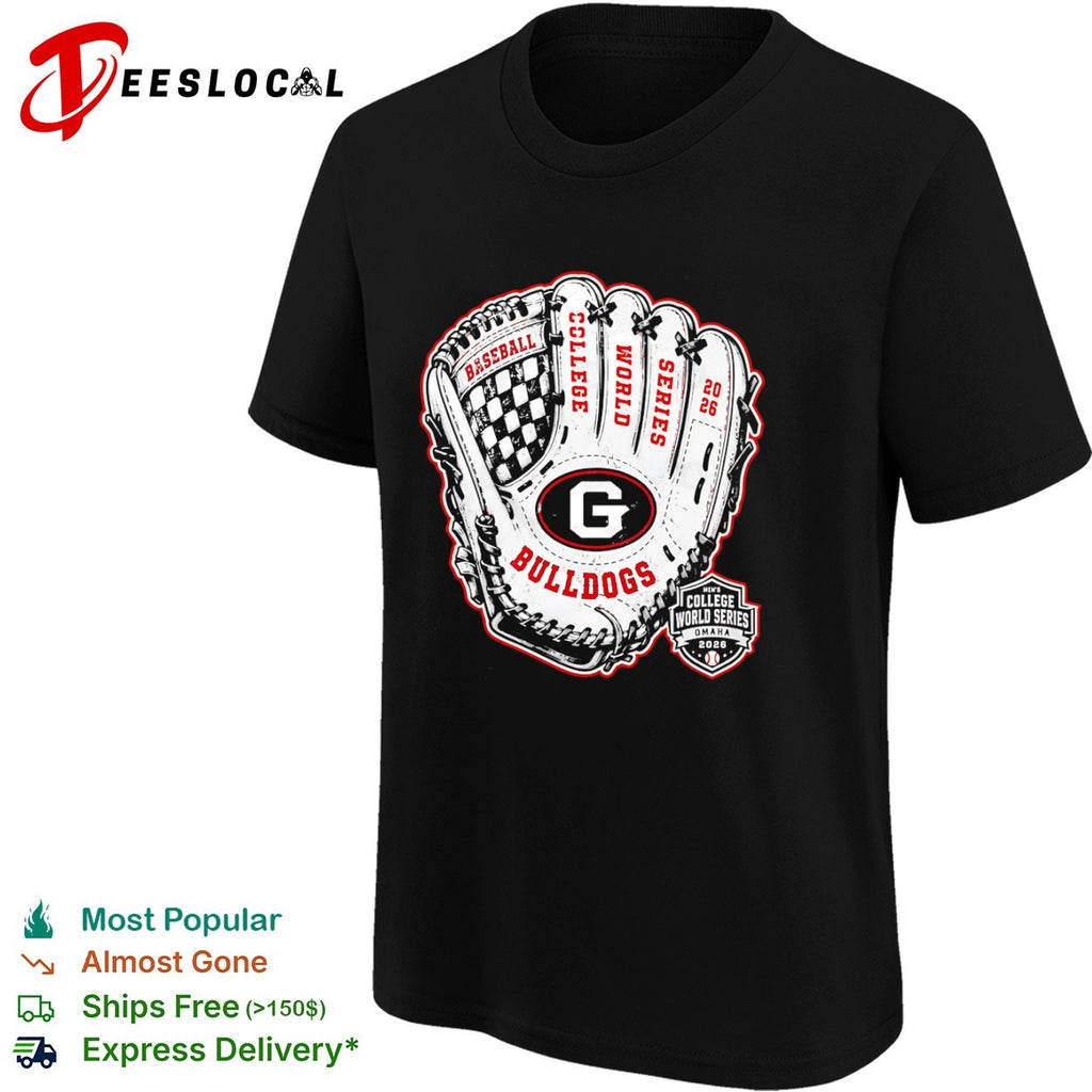 Georgia Bulldogs Baseball College World Series Omaha 2026 shirt
