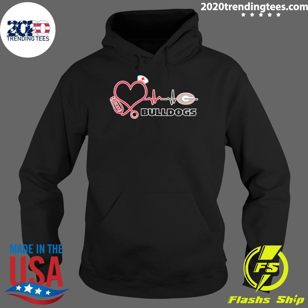 Georgia Bulldogs Nurse Heartbeat 2026 Shirt