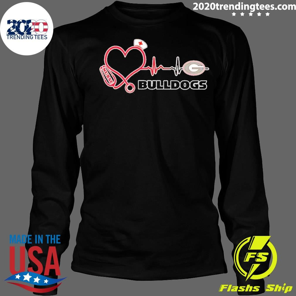 Georgia Bulldogs Nurse Heartbeat 2026 Shirt