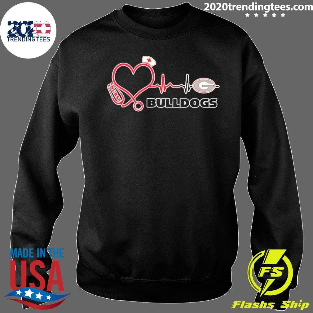 Georgia Bulldogs Nurse Heartbeat 2026 Shirt