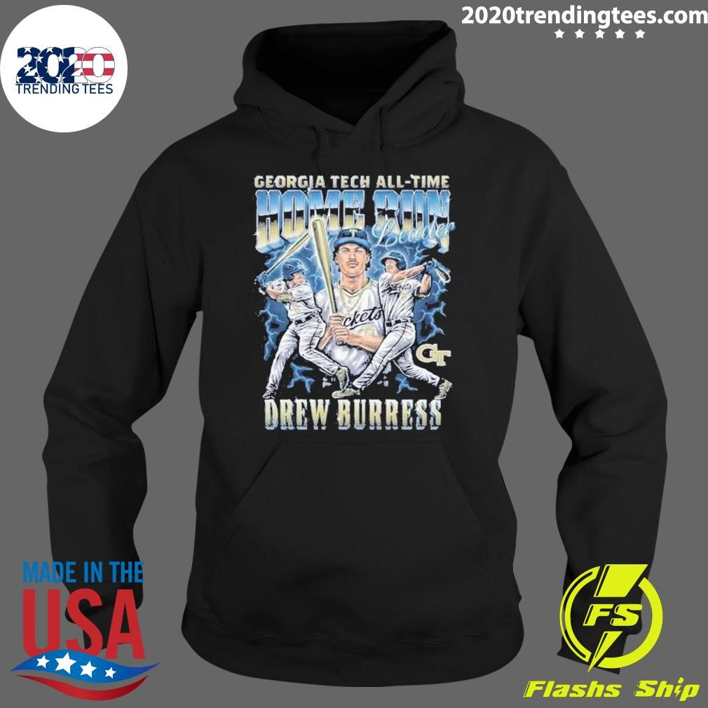 Georgia Tech All-Time Homerun Leader Drew Burress Shirt