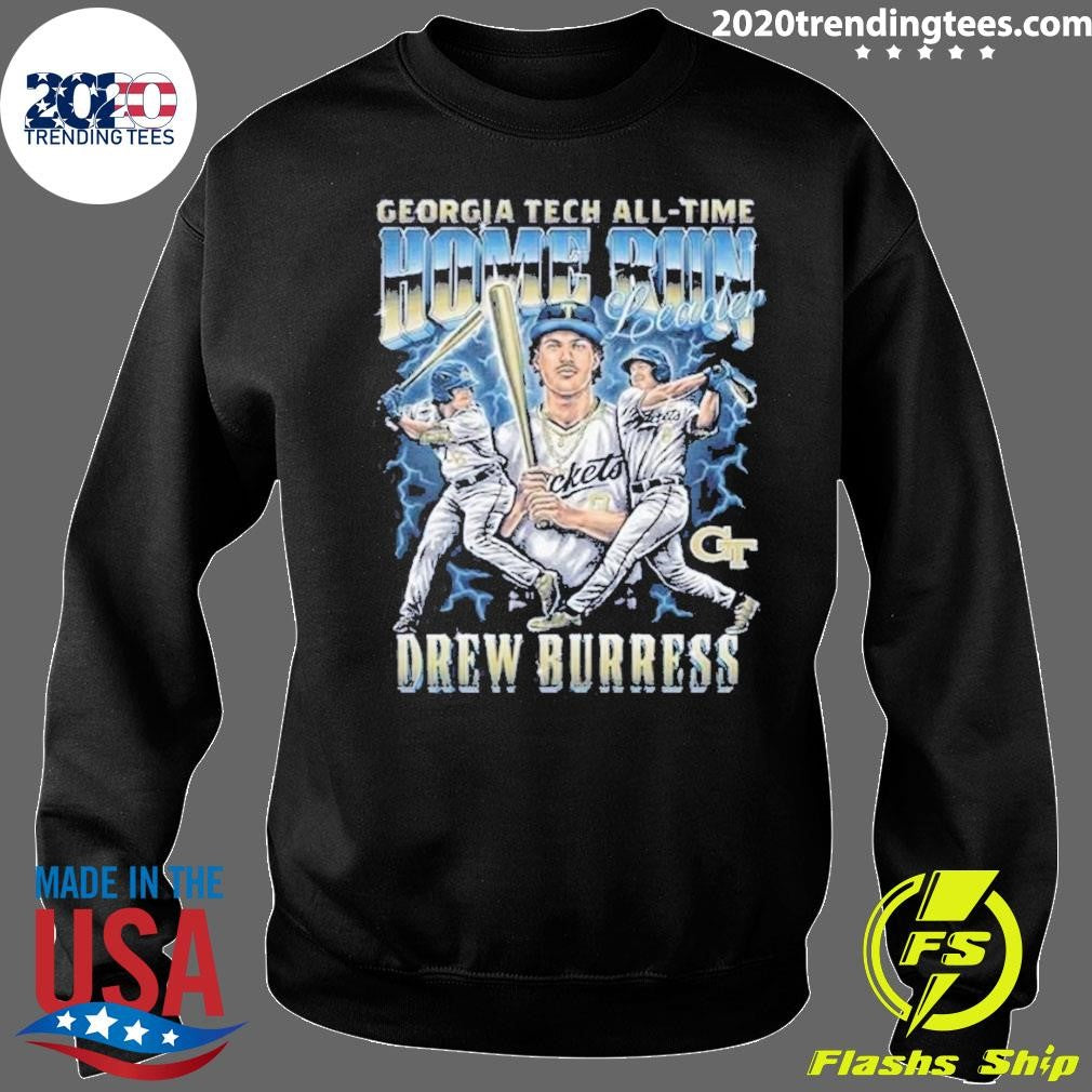 Georgia Tech All-Time Homerun Leader Drew Burress Shirt
