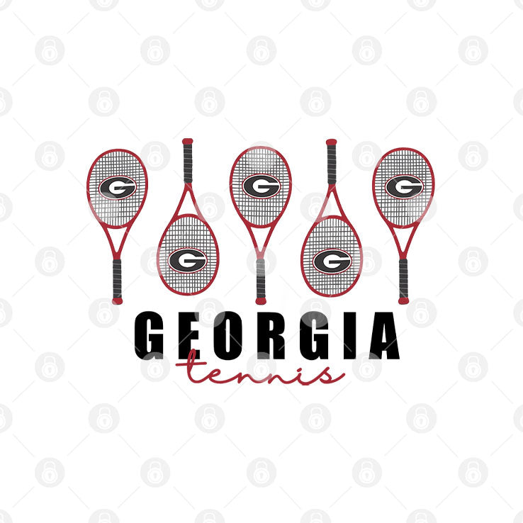 Georgia Tennis T Shirt