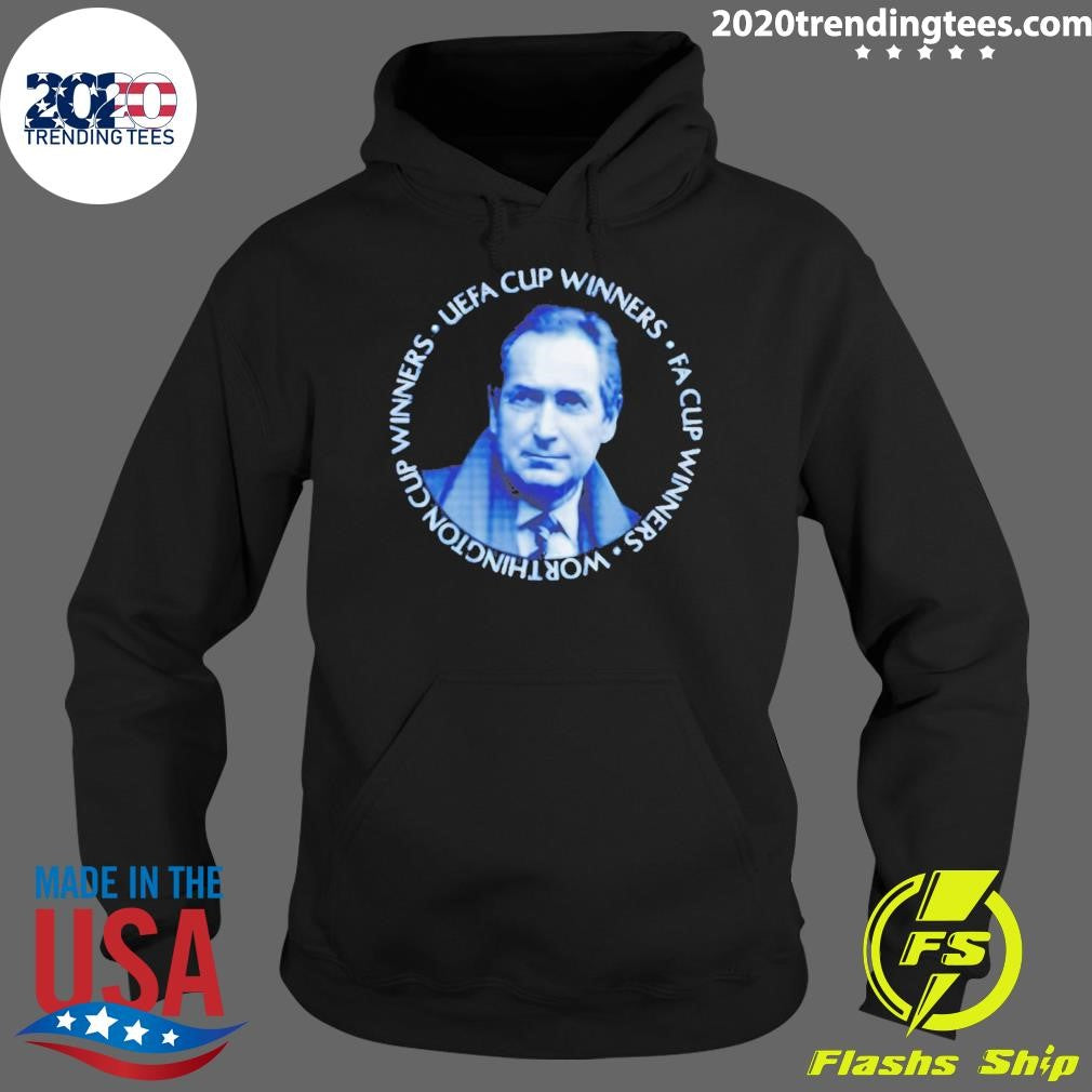 Gérard Houllier Liverpool Uefa Worthington Cup Winners Fa Cup Winners Shirt