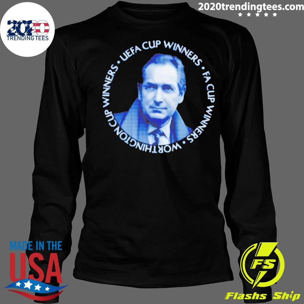 Gérard Houllier Liverpool Uefa Worthington Cup Winners Fa Cup Winners Shirt