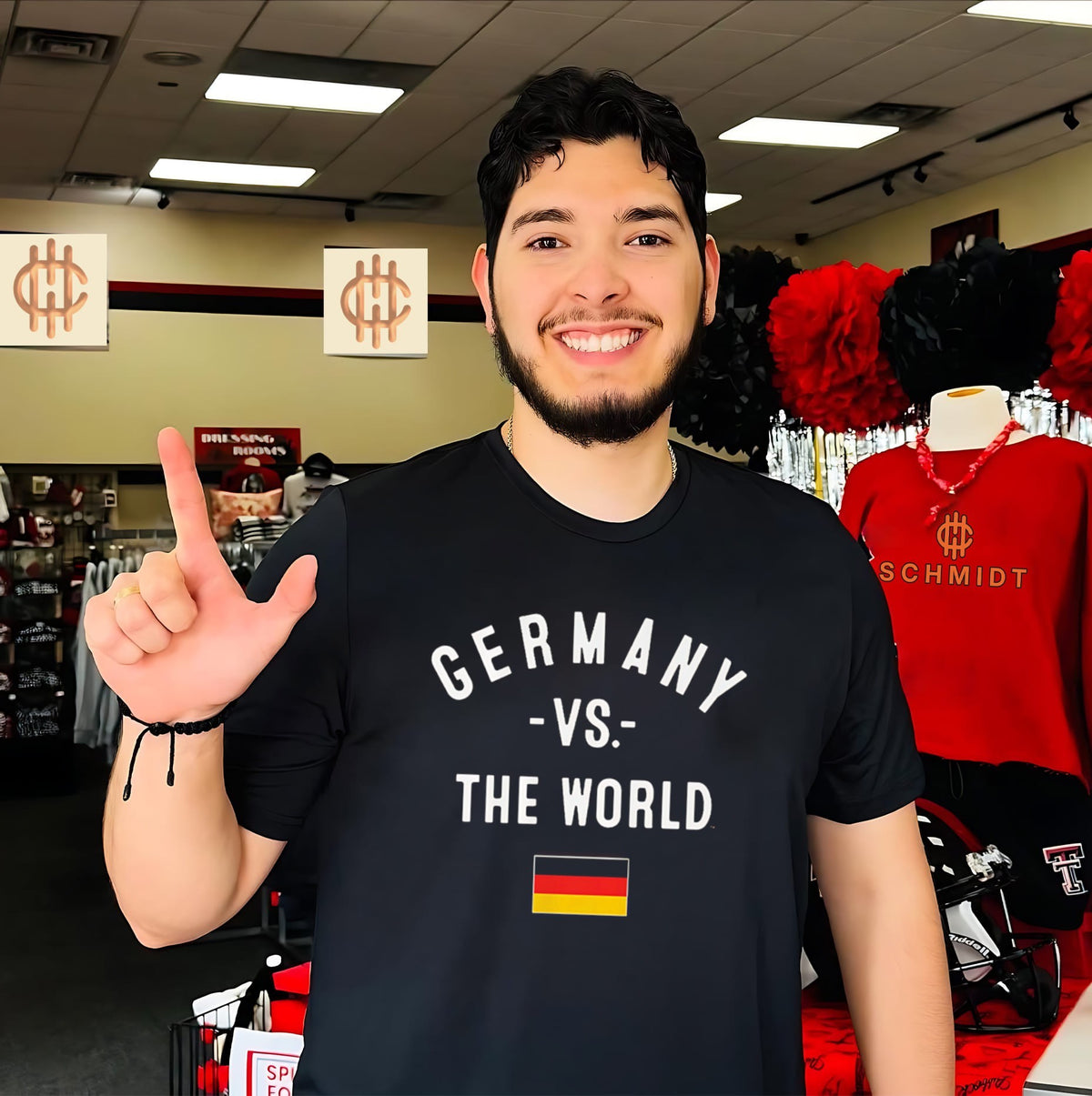 Germany vs The World 2026 flag shirt