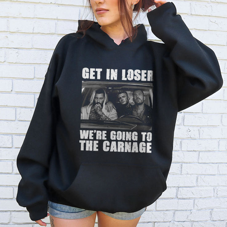 Get In Loser We’re Going To The Carnage Spade Brothers T Shirt