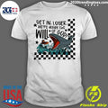 Get In Loser Will Of God Whale Cartoon Shirt