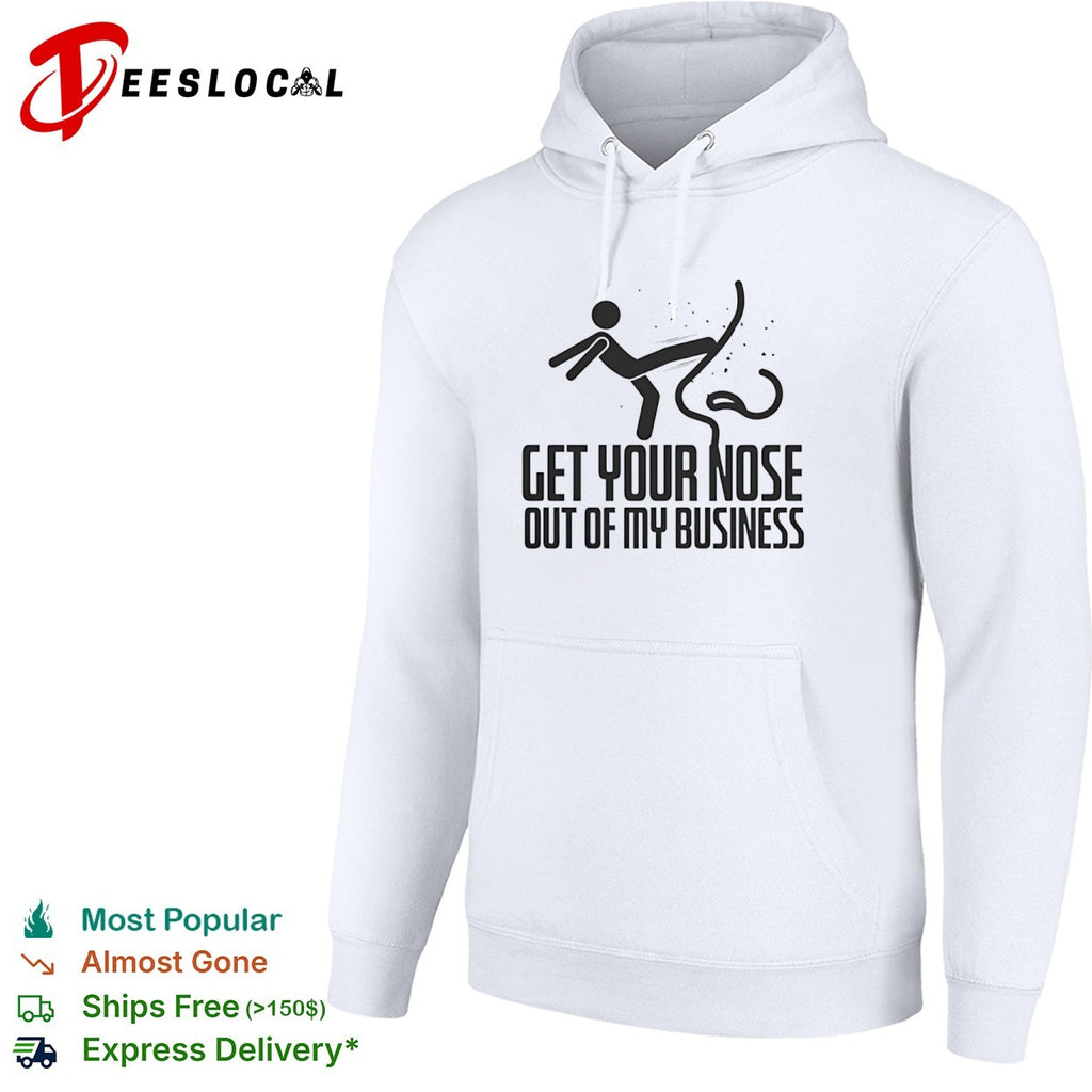 Get your nose out of my business shirt